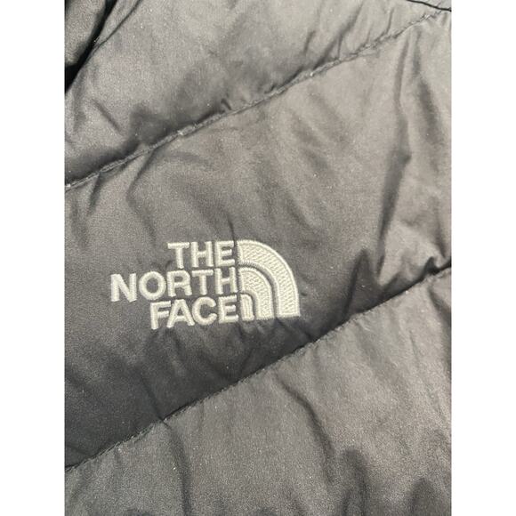 The North Face Puffer Jacket Womens Large Black 550 Fill Goose Down Outerwear - Picture 5 of 11